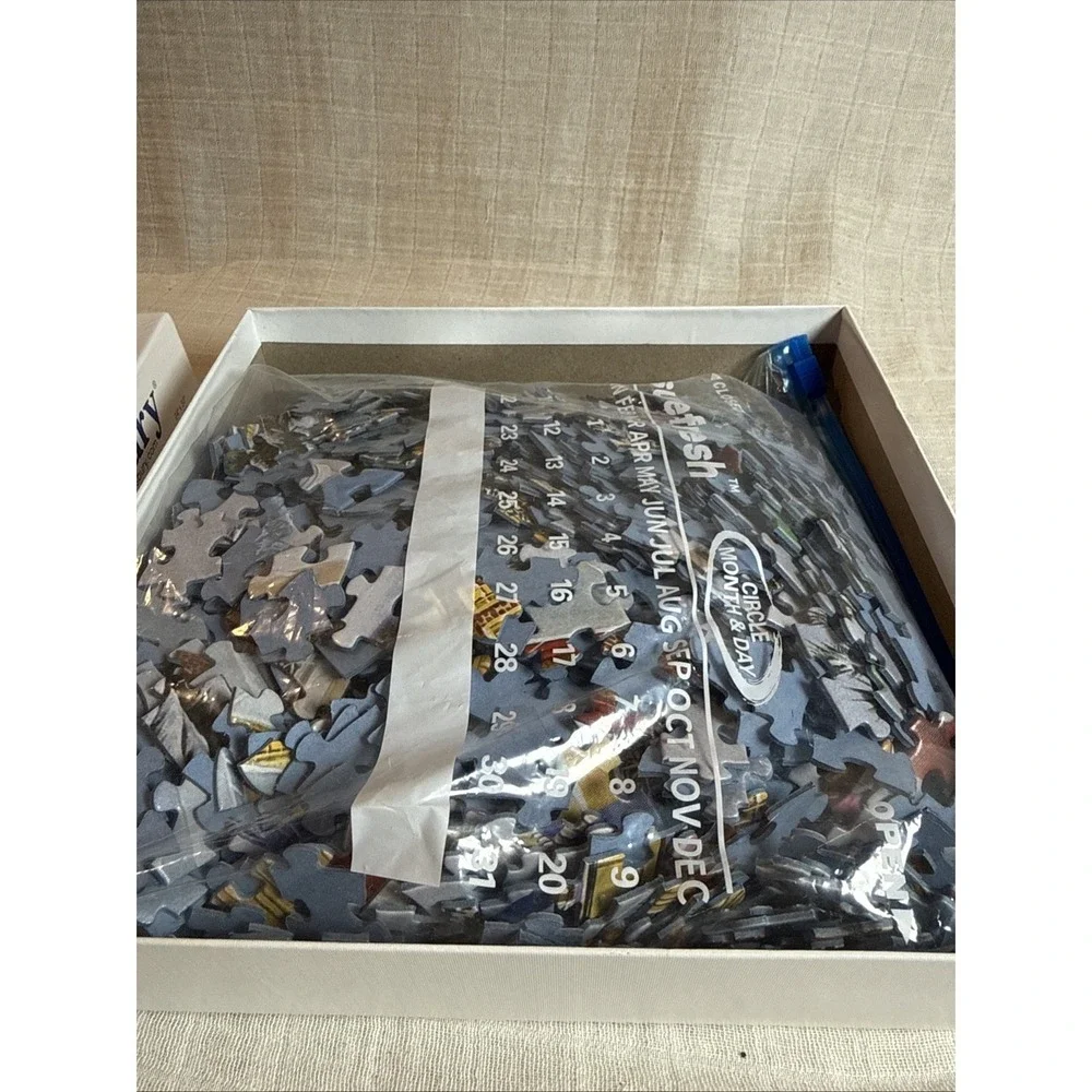 Holiday Skate Large Size 1000 Pc Jigsaw Puzzle, Brand New-Sealed‎ Box!